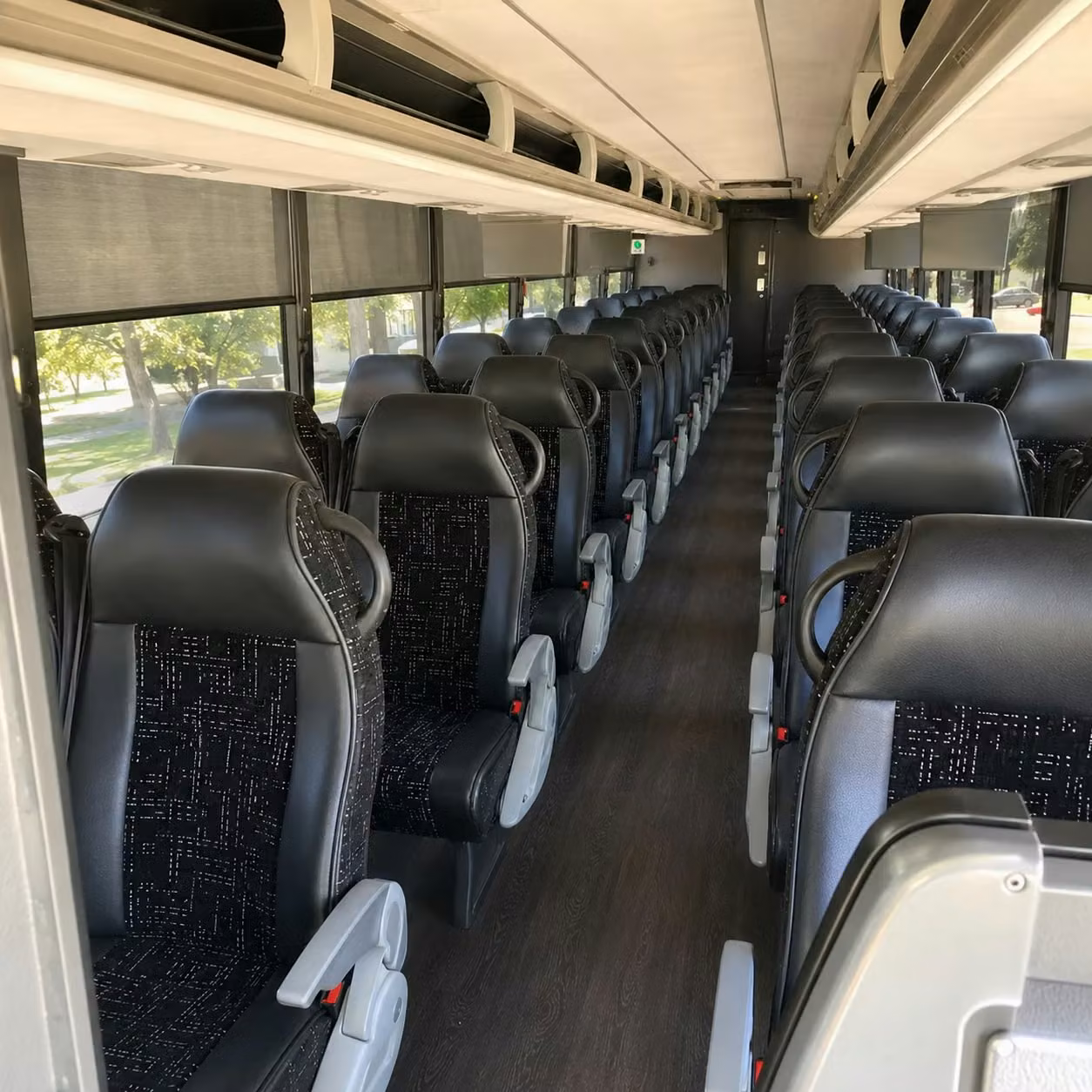 charter bus rentals for large westminster wedding receptions