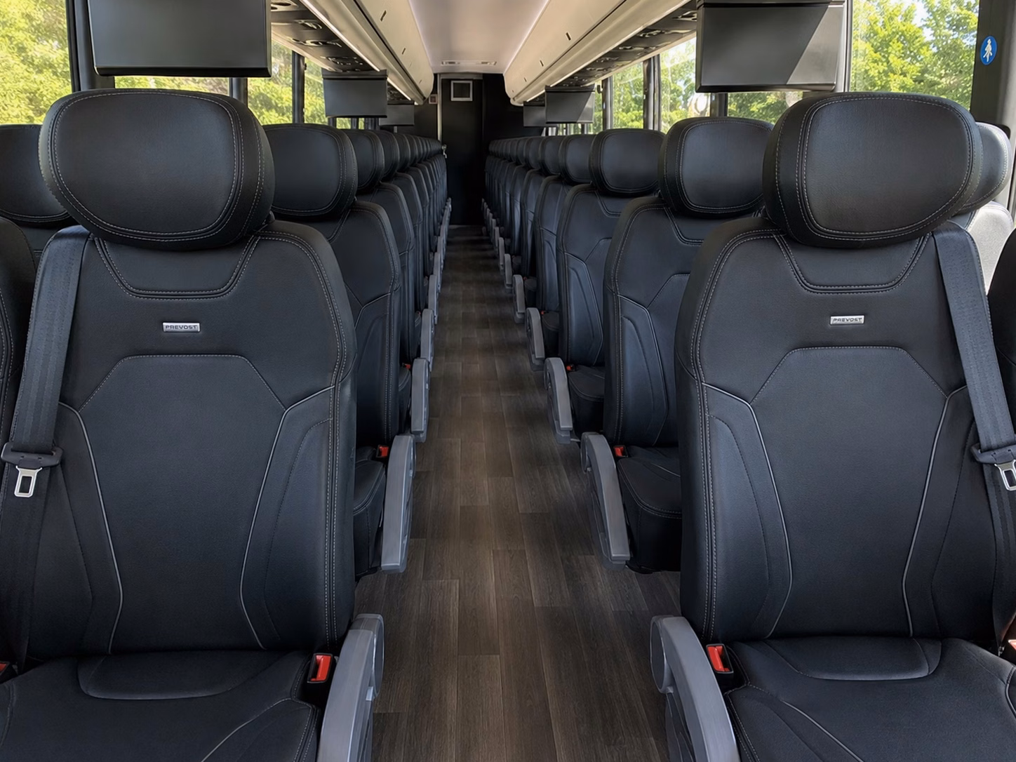 westminster charter bus interior gallery