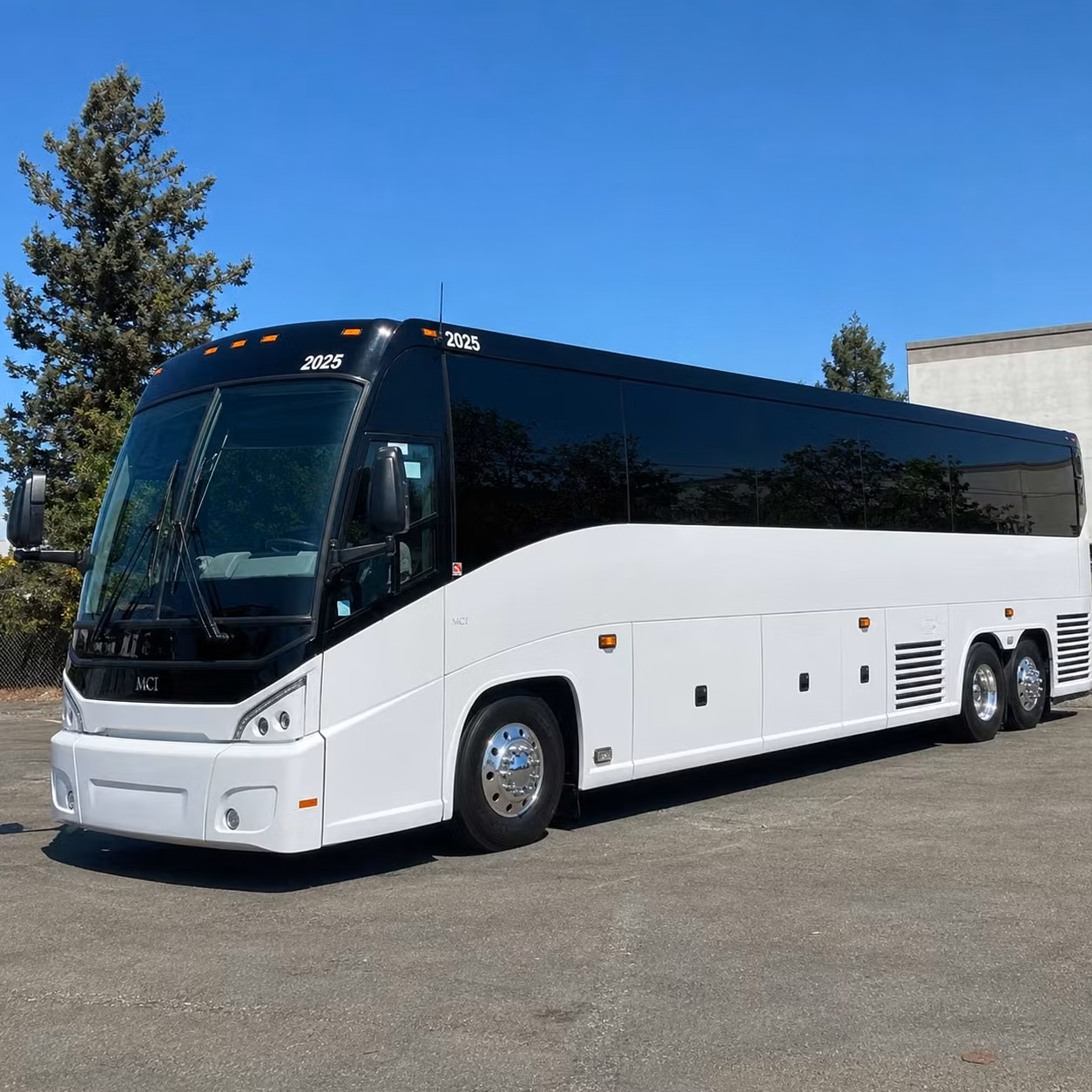 westminster charter bus rental exterior